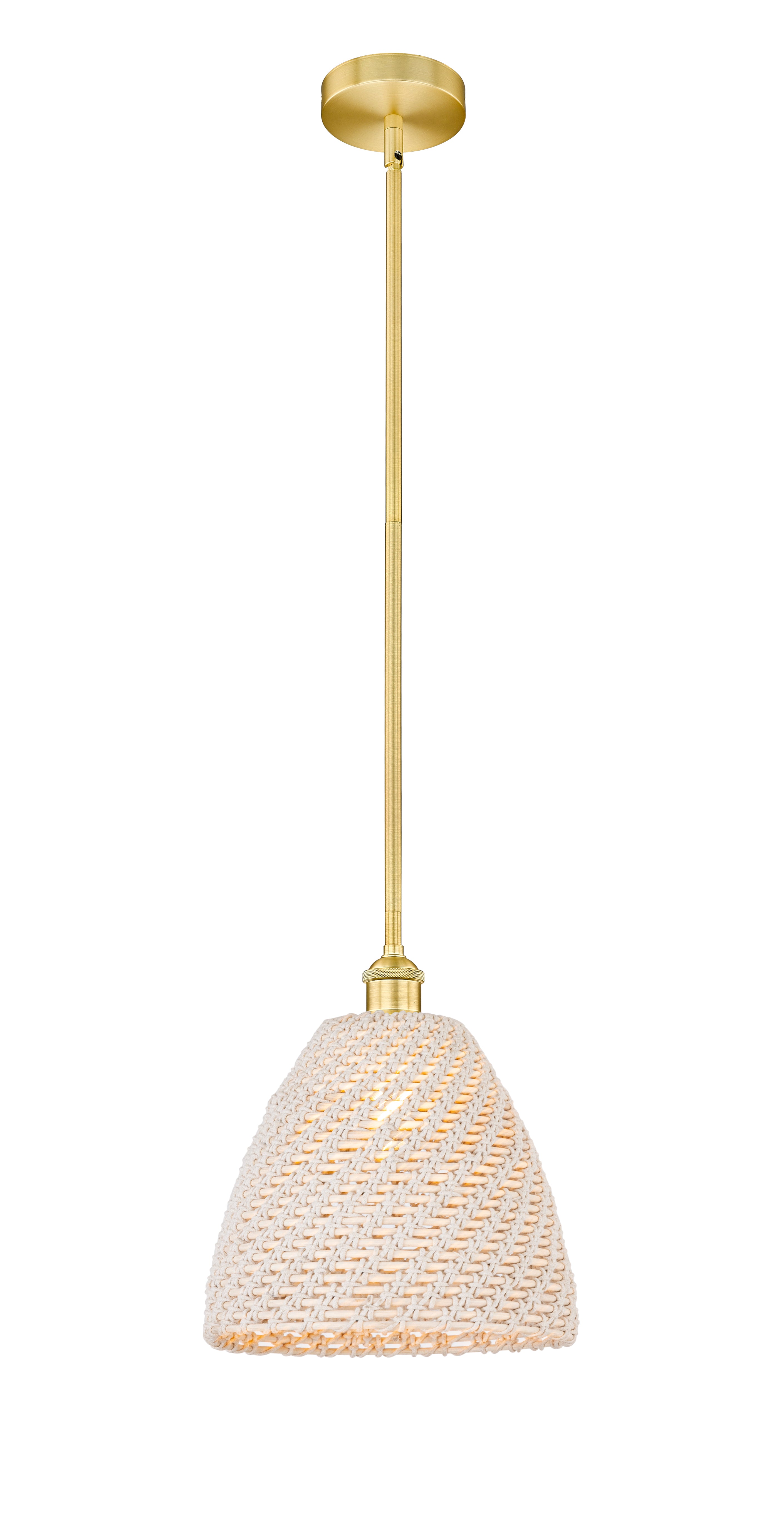 Edison Mini Pendant Antique Brass 12.875