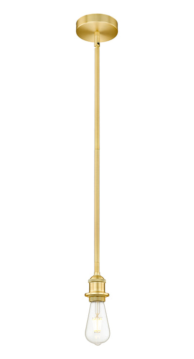 Edison Mini Pendant Antique Brass Steel