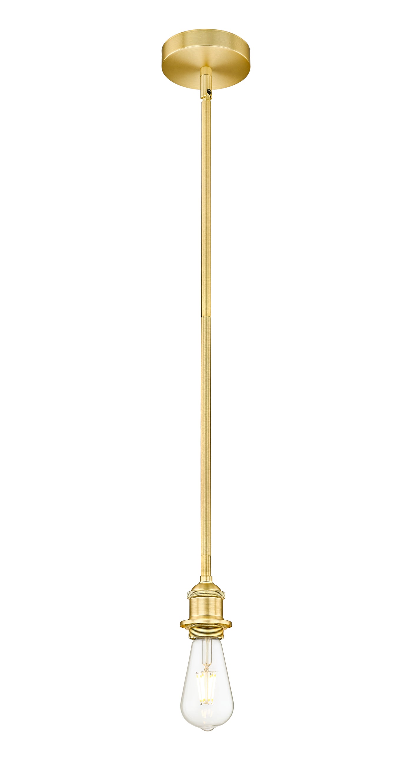 Edison Mini Pendant Antique Brass Steel