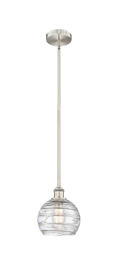 Edison Mini Pendant Antique Brass 8 Inch
