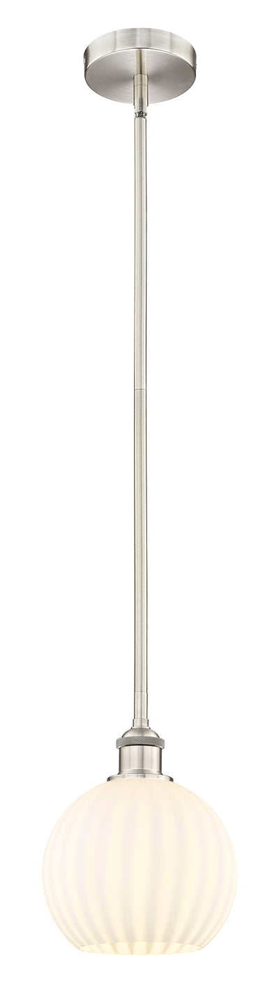 Edison Mini Pendant Antique Brass 8 Inch