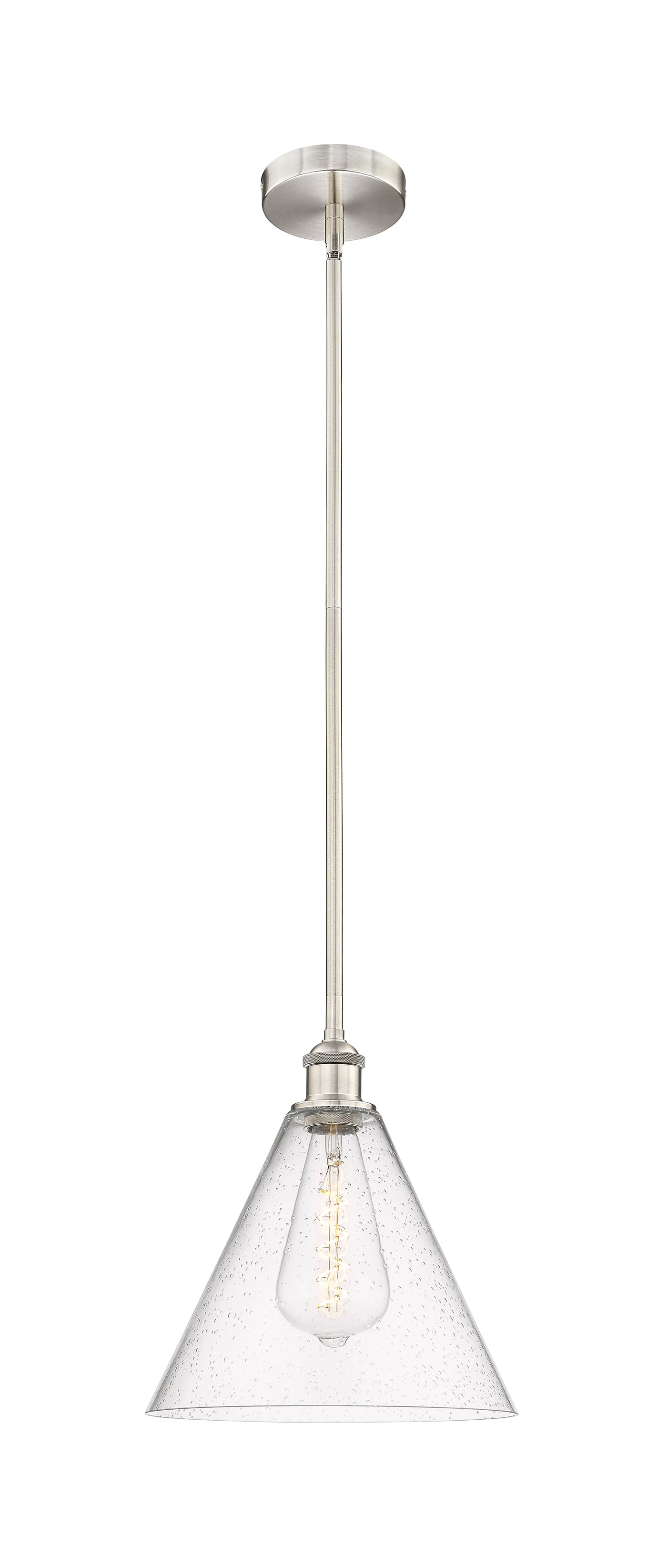 Edison Mini Pendant Antique Brass Glass
