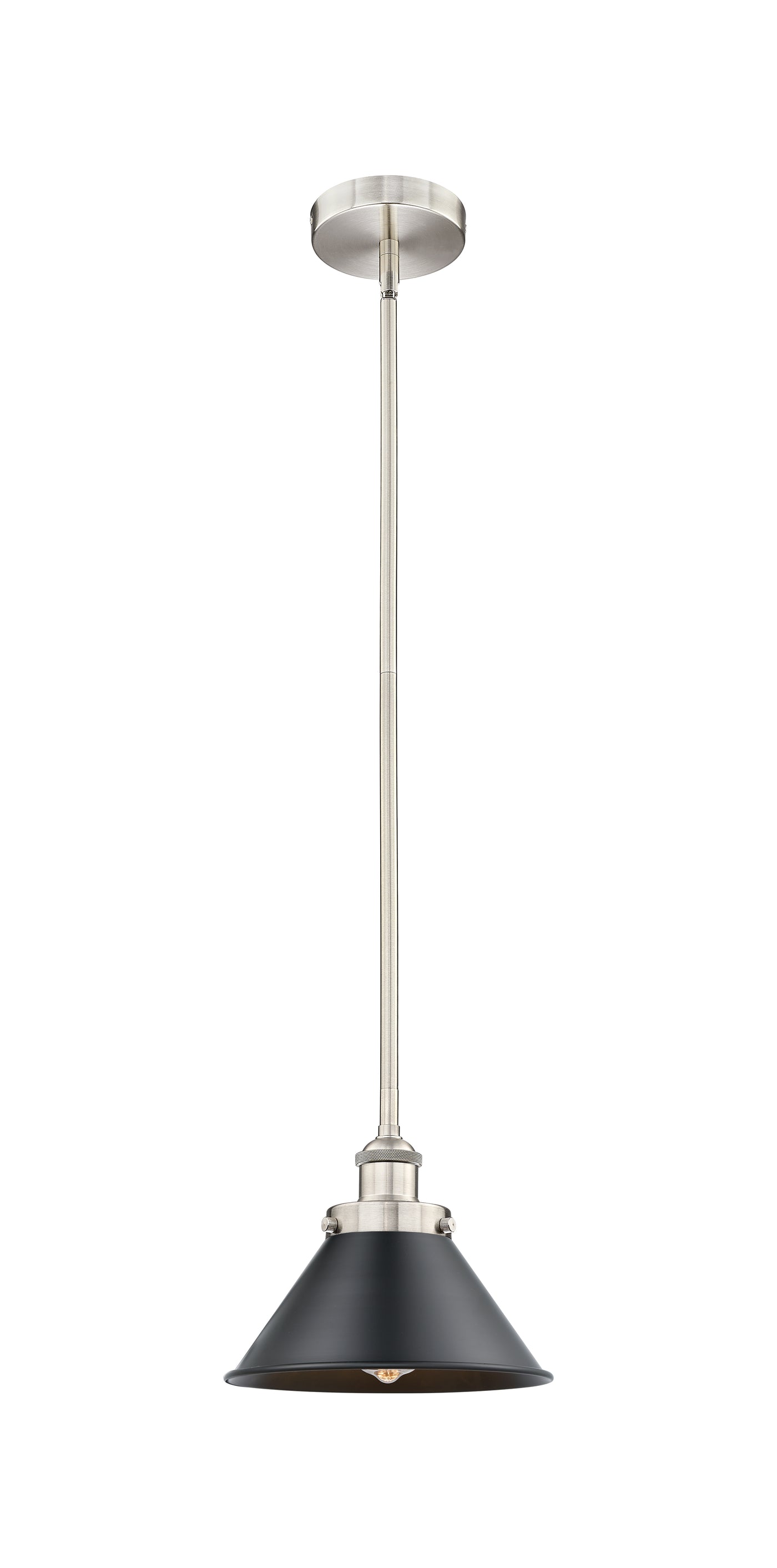 Edison Mini Pendant Cast Brass Black