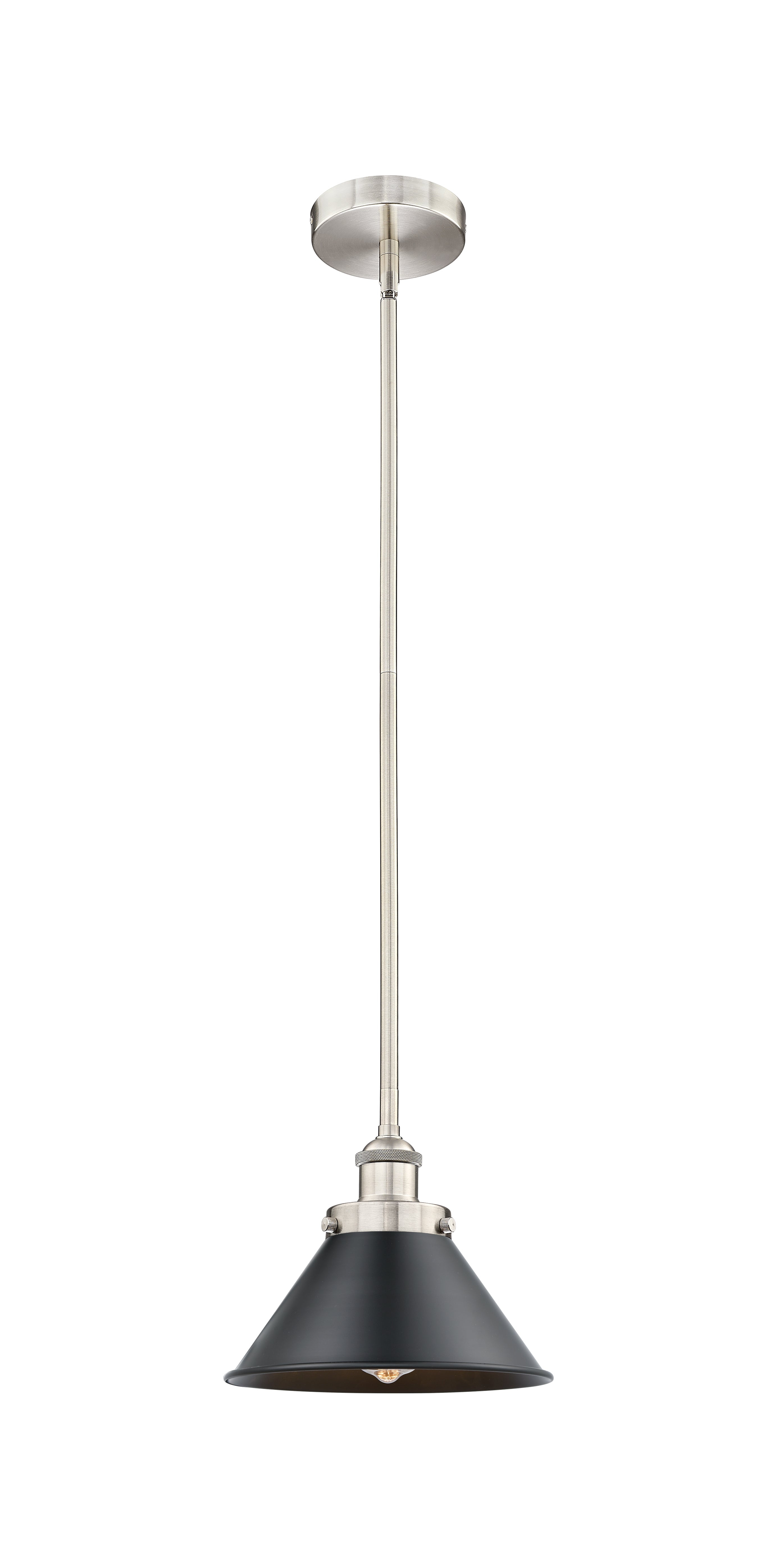 Edison Mini Pendant Cast Brass Black