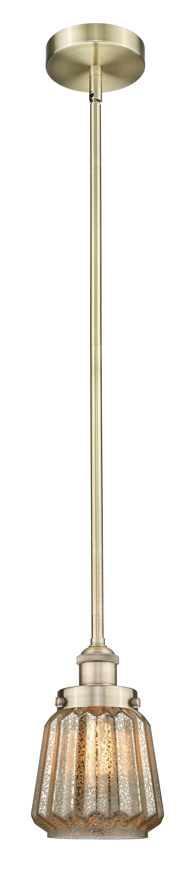 Edison Mini Pendant Antique Brass Finish