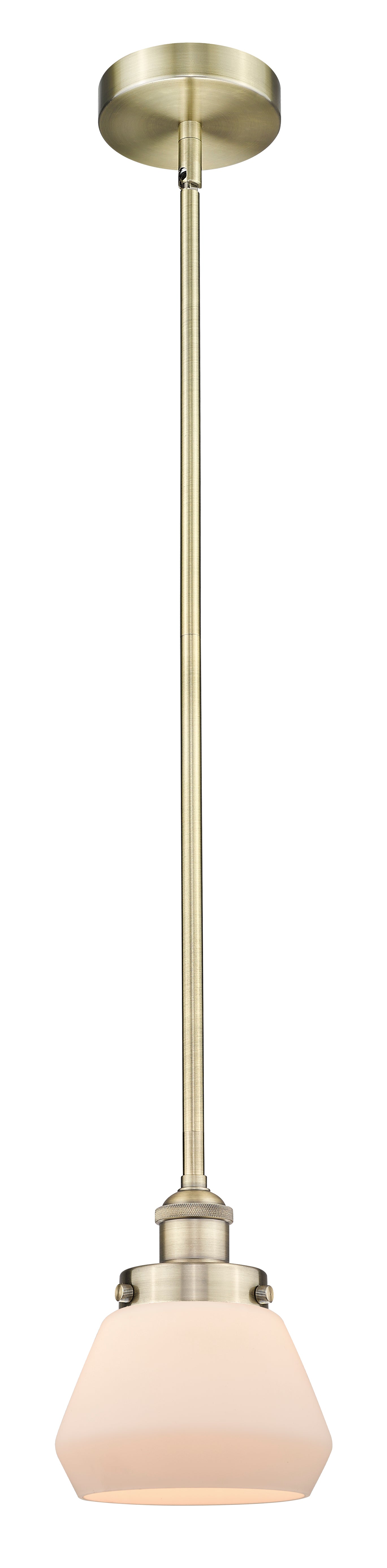 Edison Mini Pendant Antique Brass Finish