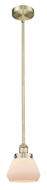 Edison Mini Pendant Antique Brass Finish
