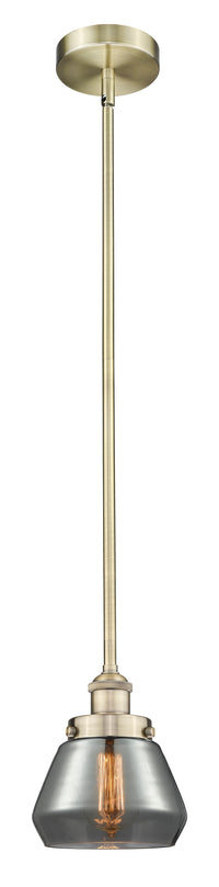 Edison Mini Pendant Antique Brass Cast