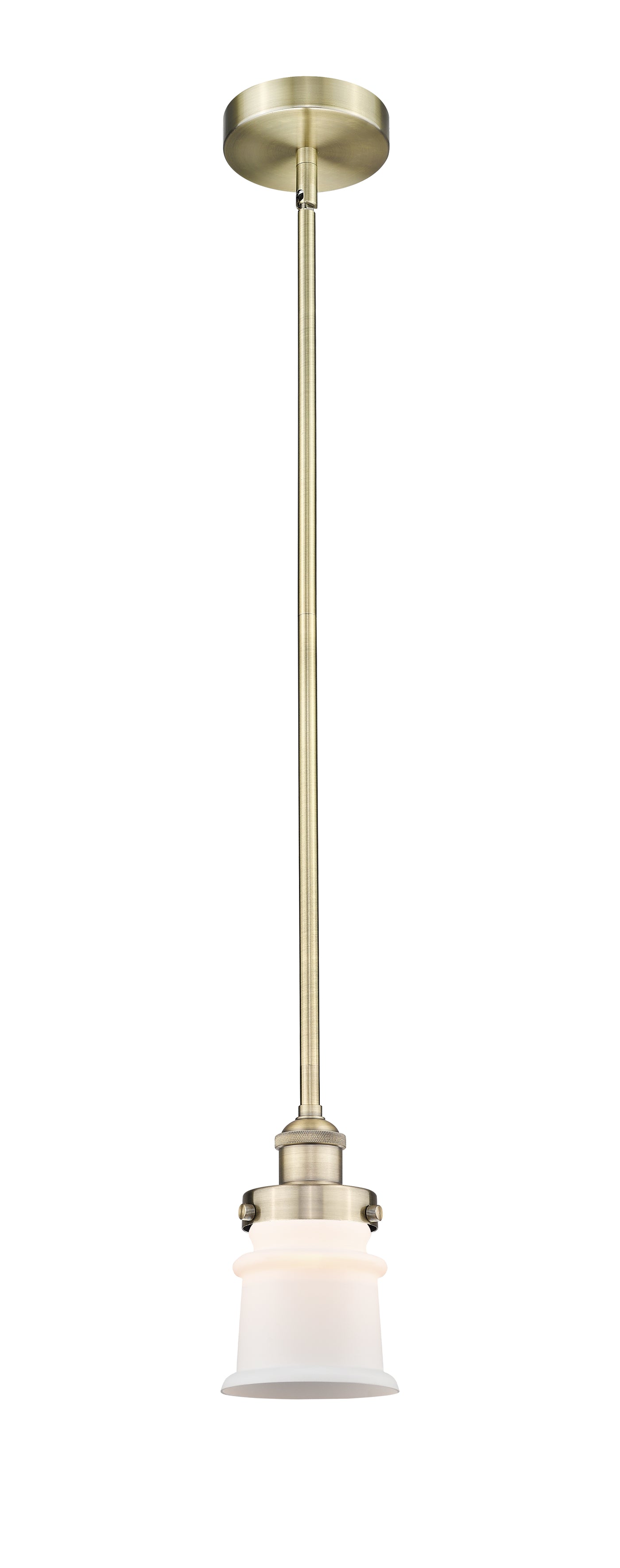 Edison Mini Pendant Antique Brass Finish