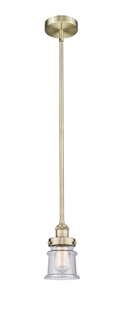 Edison Mini Pendant Antique Brass Finish