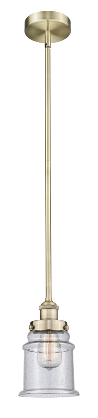 Edison Mini Pendant Antique Brass Finish