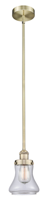 Edison Mini Pendant Cast Brass 6.125 Inch