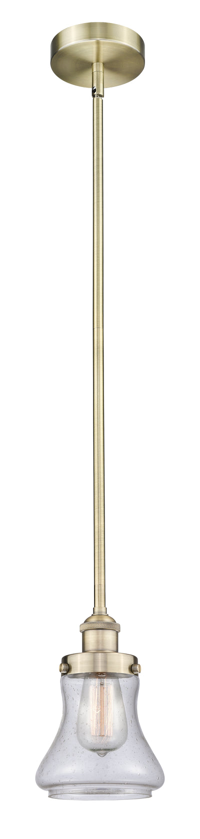 Edison Mini Pendant Antique Brass Finish