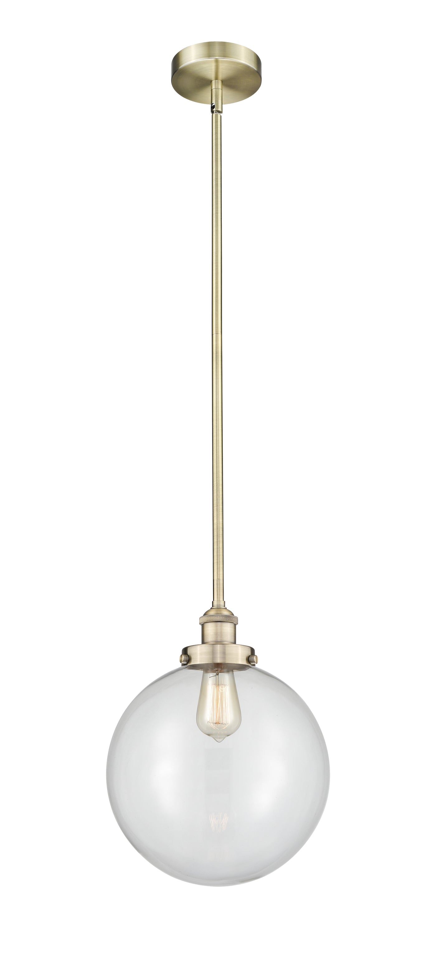 Edison Mini Pendant Cast Brass Antique Brass