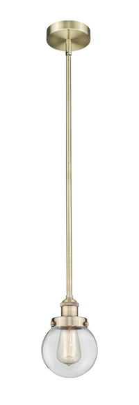 Edison Mini Pendant Antique Brass