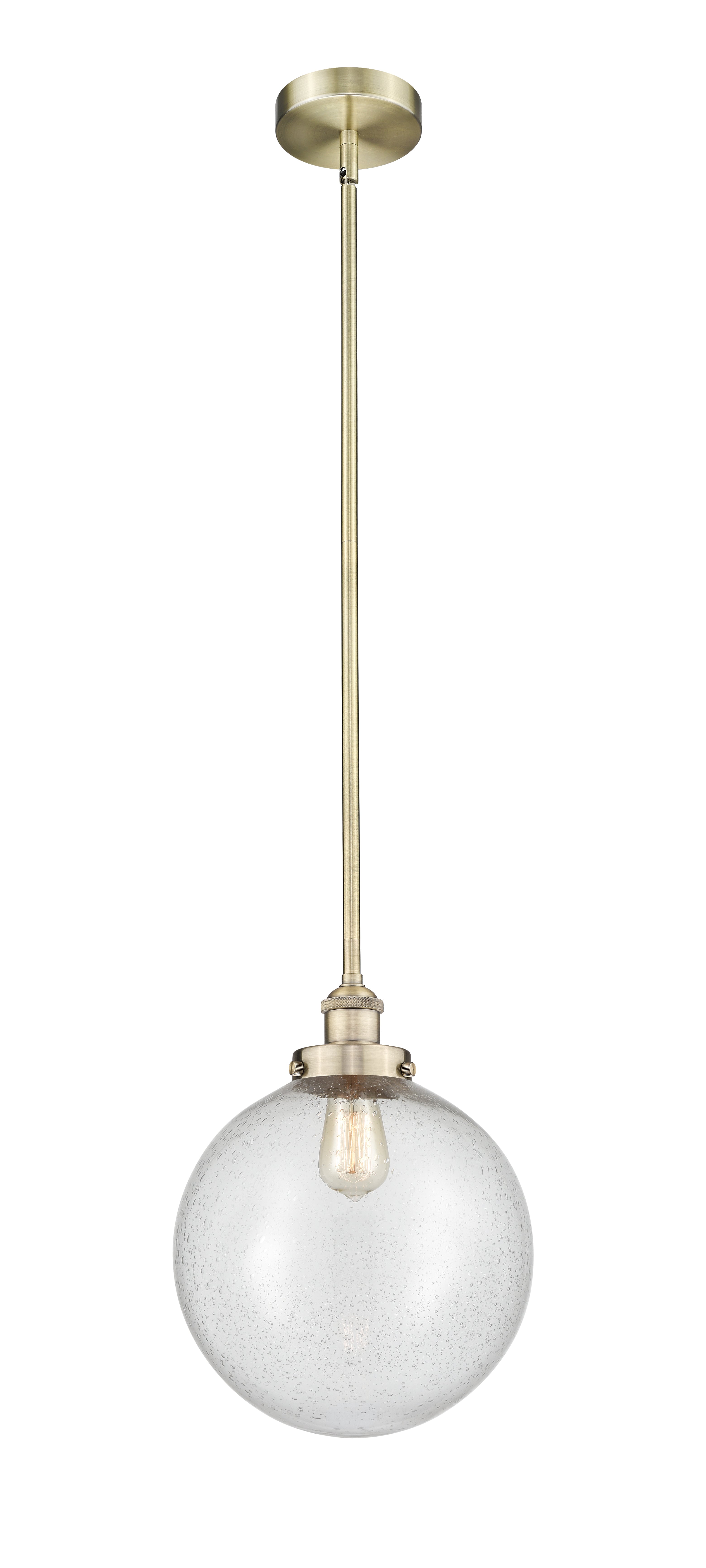 Edison Mini Pendant Cast Brass Antique Brass