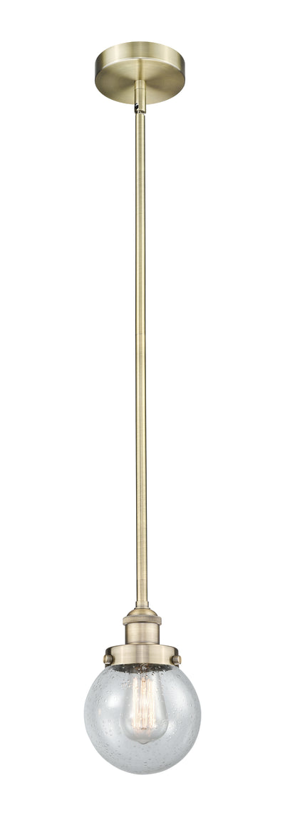 Edison Mini Pendant Antique Brass Finish