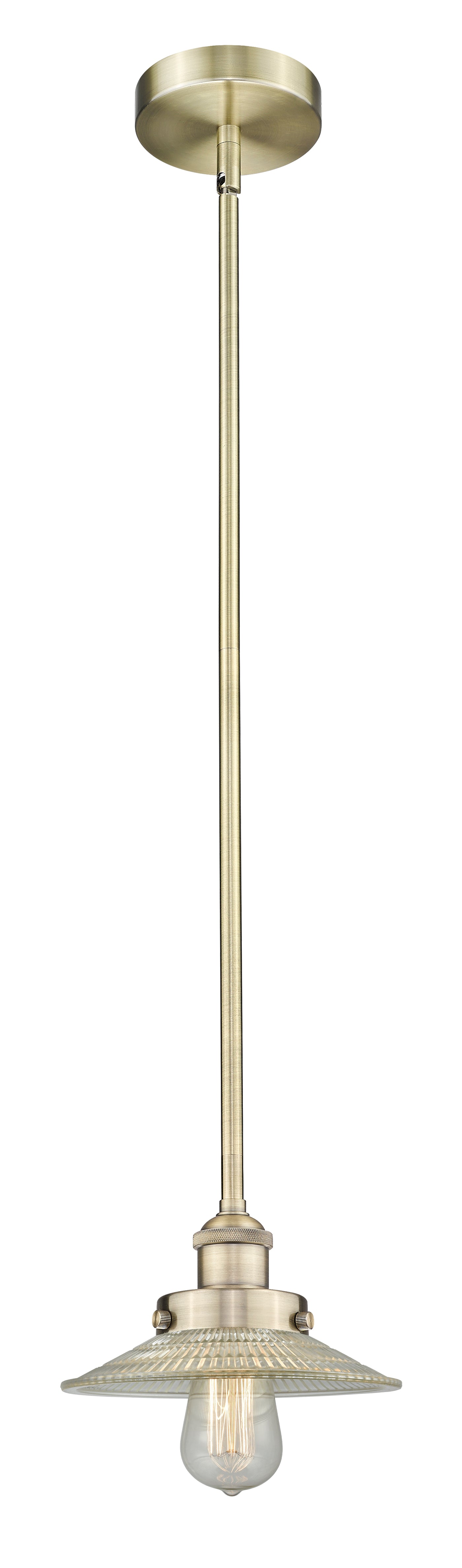Edison Mini Pendant Antique Brass Finish