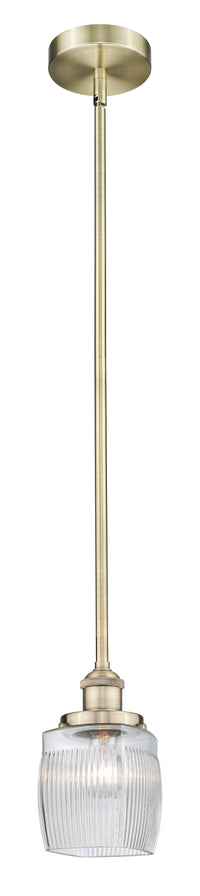 Edison Mini Pendant Antique Brass Finish
