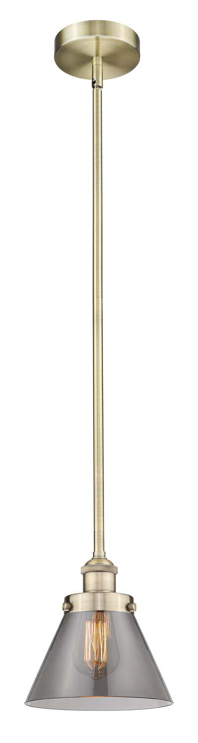Edison Mini Pendant Antique Brass Cast