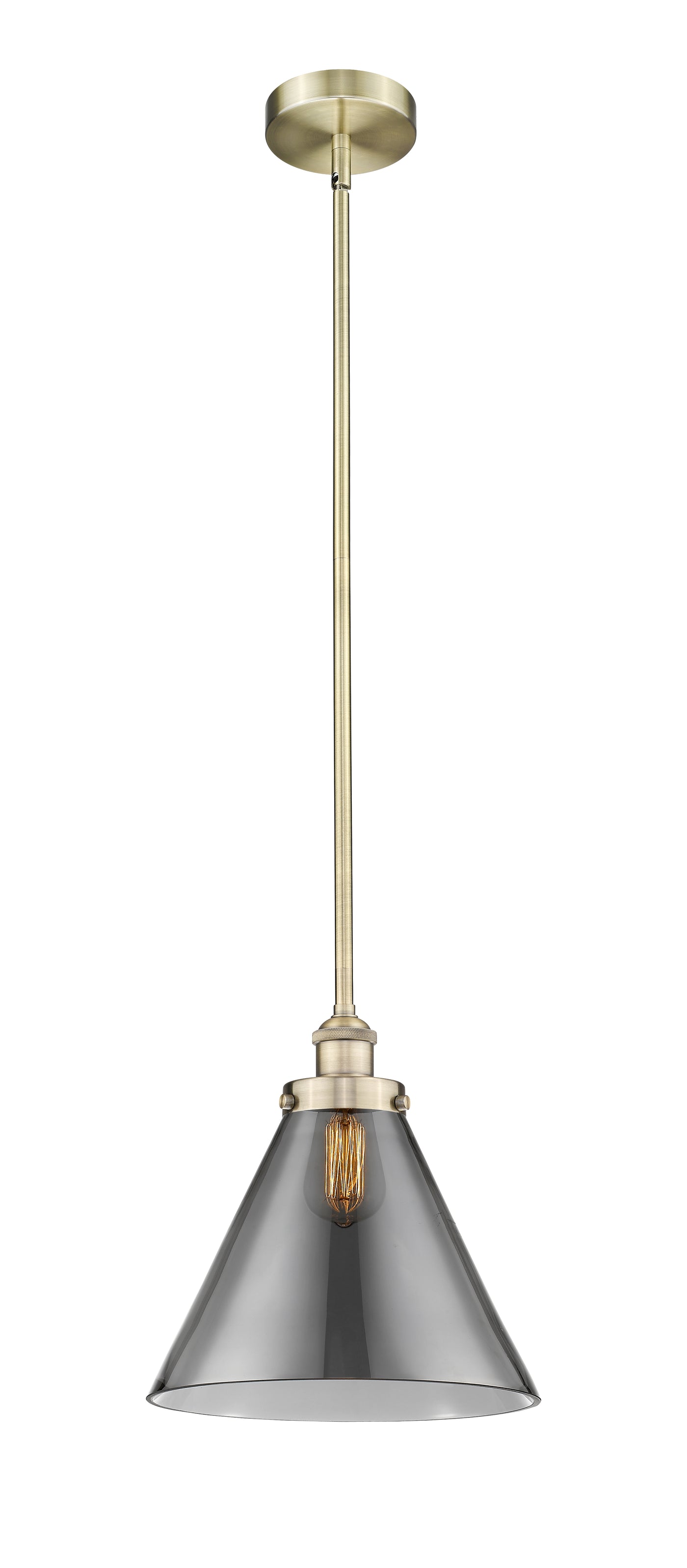 Edison Mini Pendant Cast Brass Finish