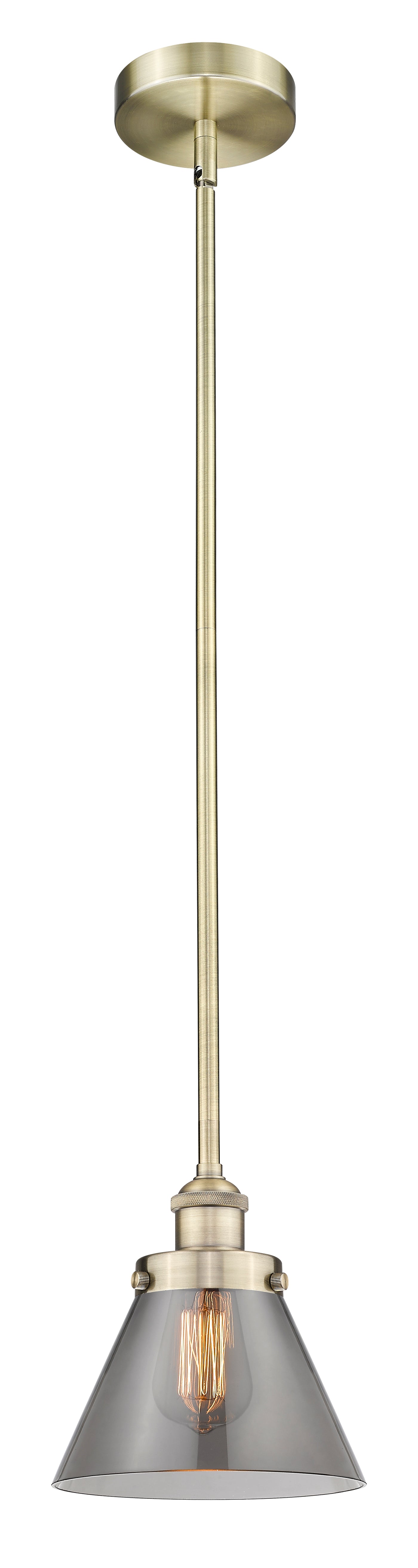 Edison Mini Pendant Cast Brass Dimmable