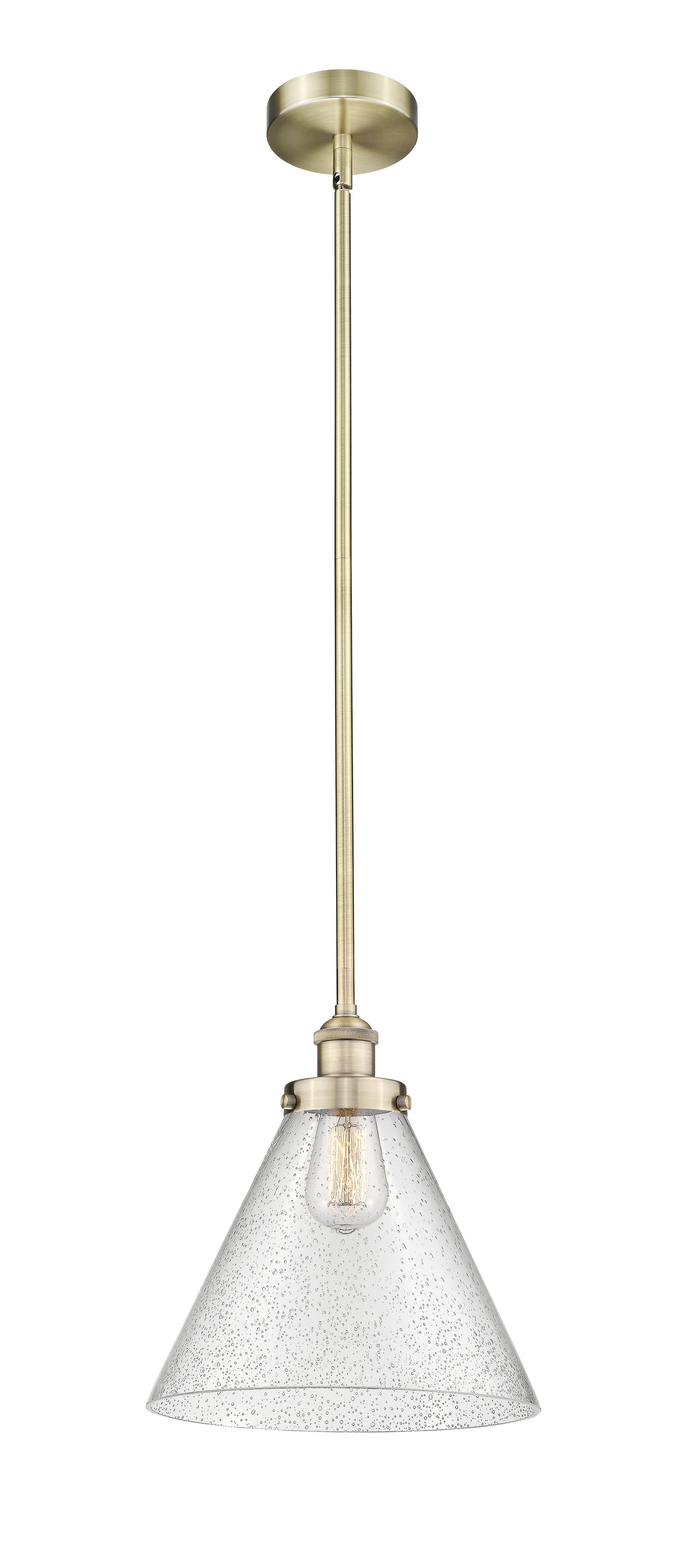 Edison Mini Pendant Cast Brass Finish