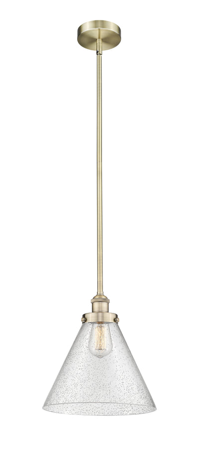 Edison Mini Pendant Cast Brass Finish