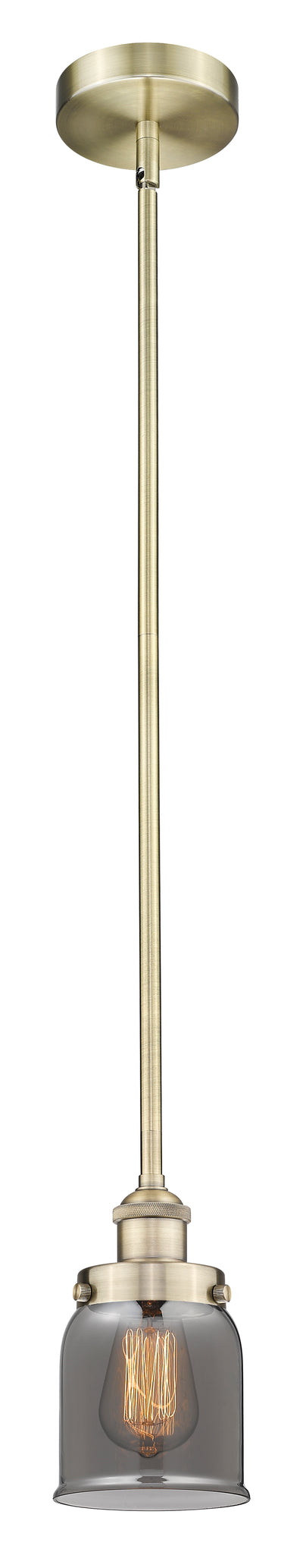 Edison Mini Pendant Antique Brass