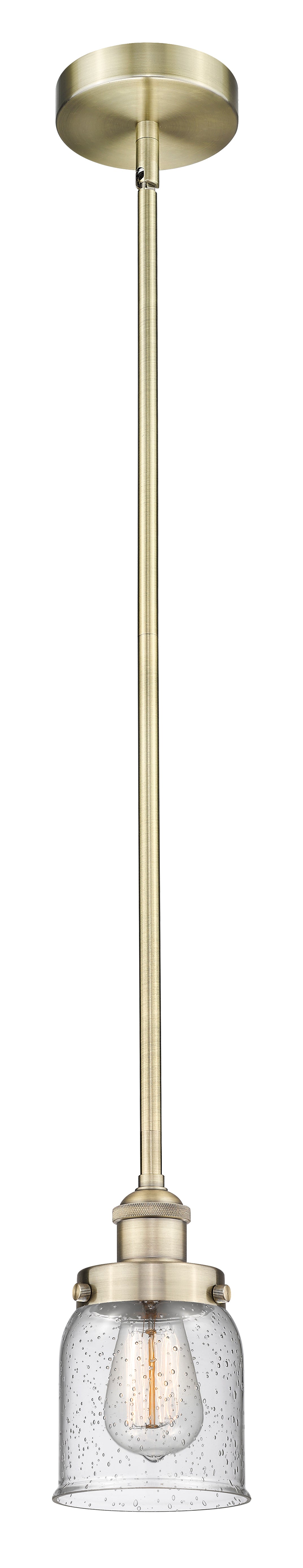 Edison Mini Pendant Antique Brass