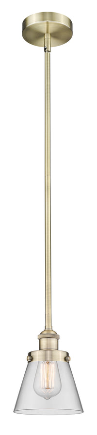 Edison Mini Pendant Antique Brass Finish