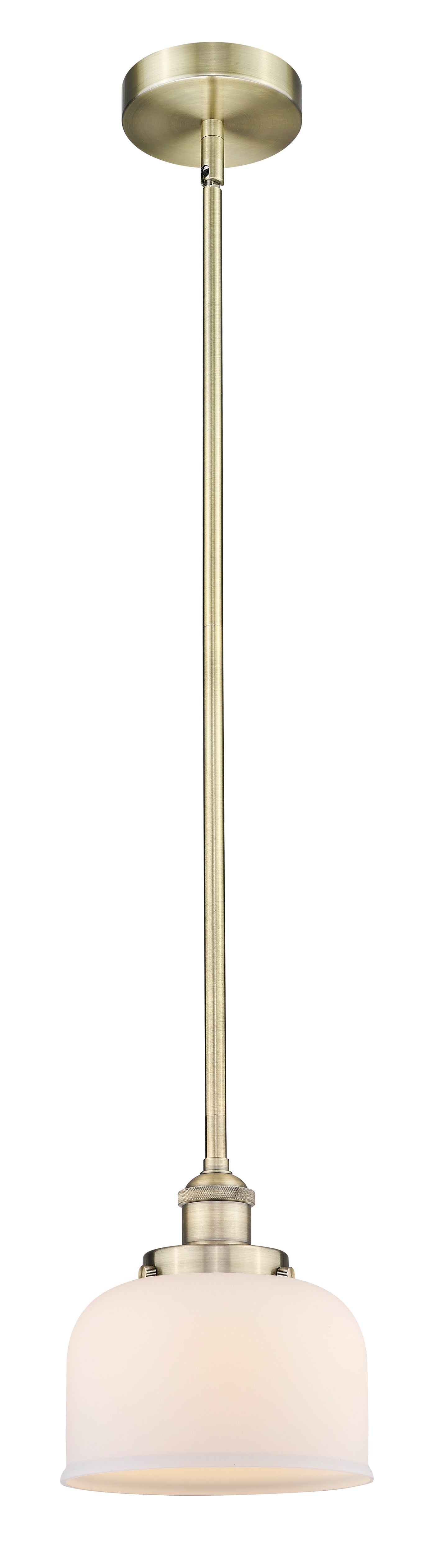 Edison Mini Pendant Antique Brass Finish
