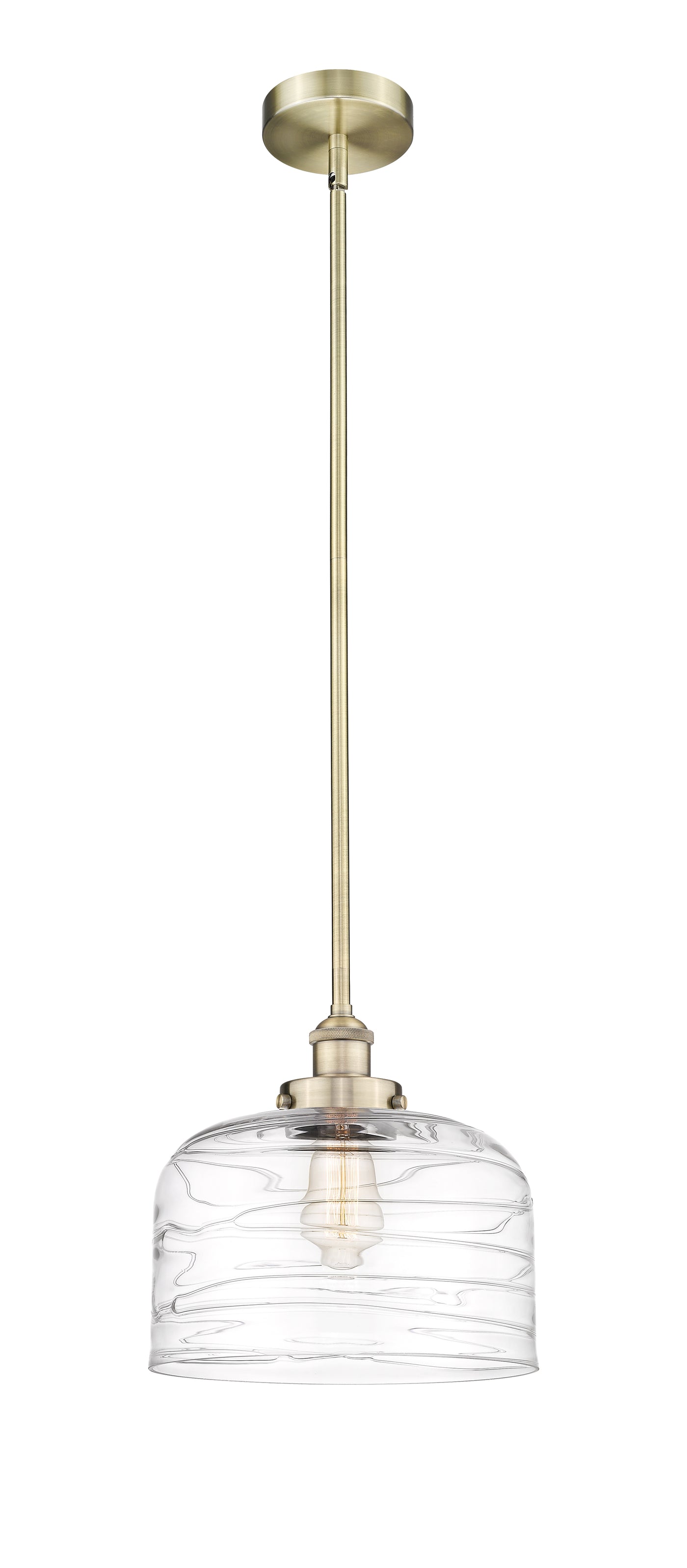 Edison Mini Pendant Antique Brass Finish