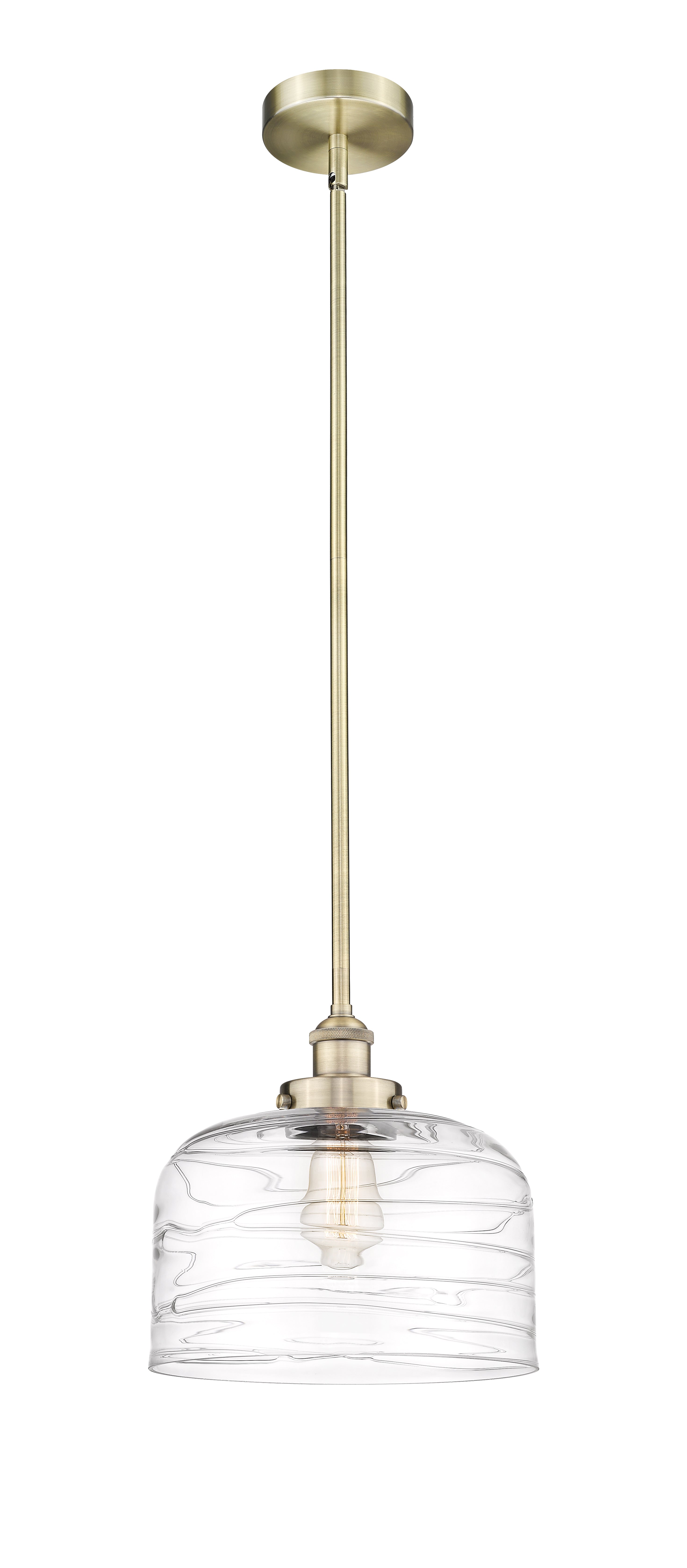 Edison Mini Pendant Antique Brass Finish