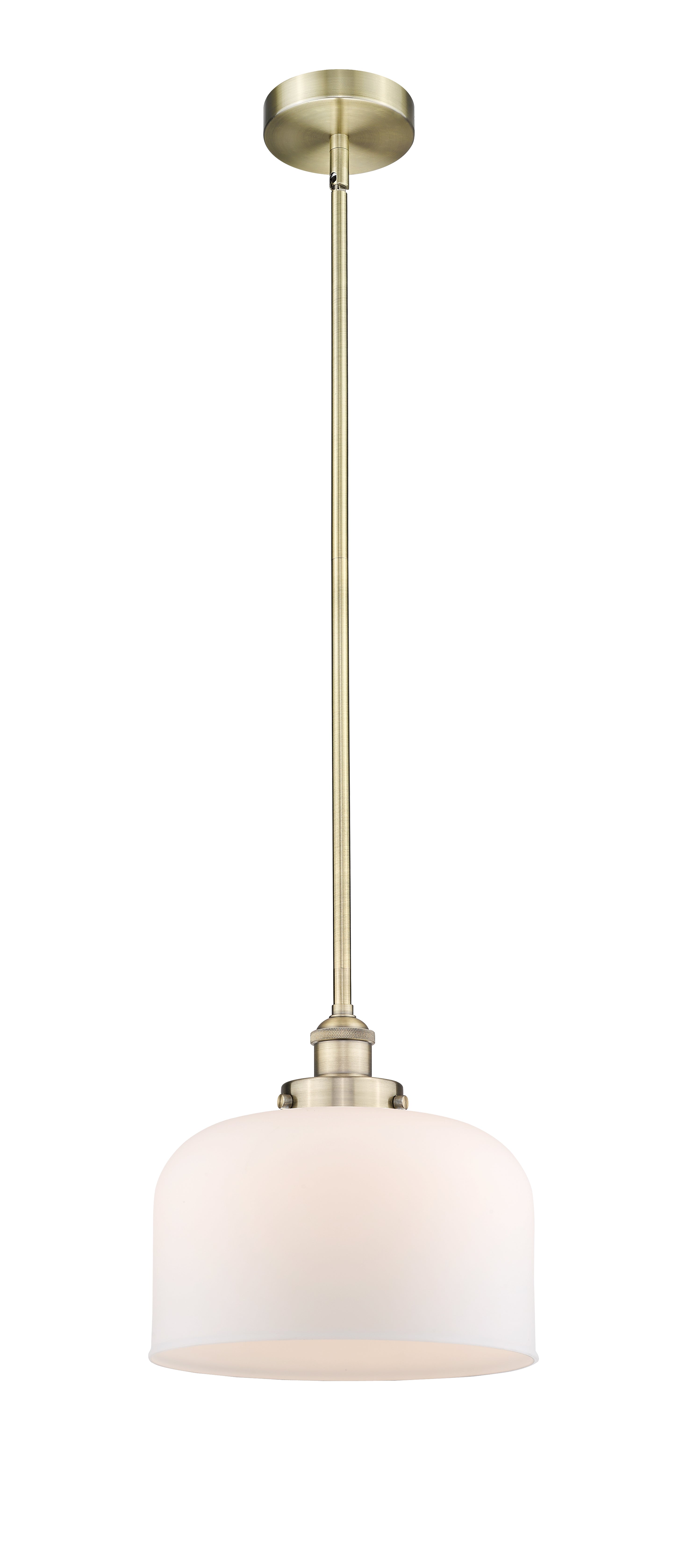 Edison Mini Pendant Antique Brass Finish