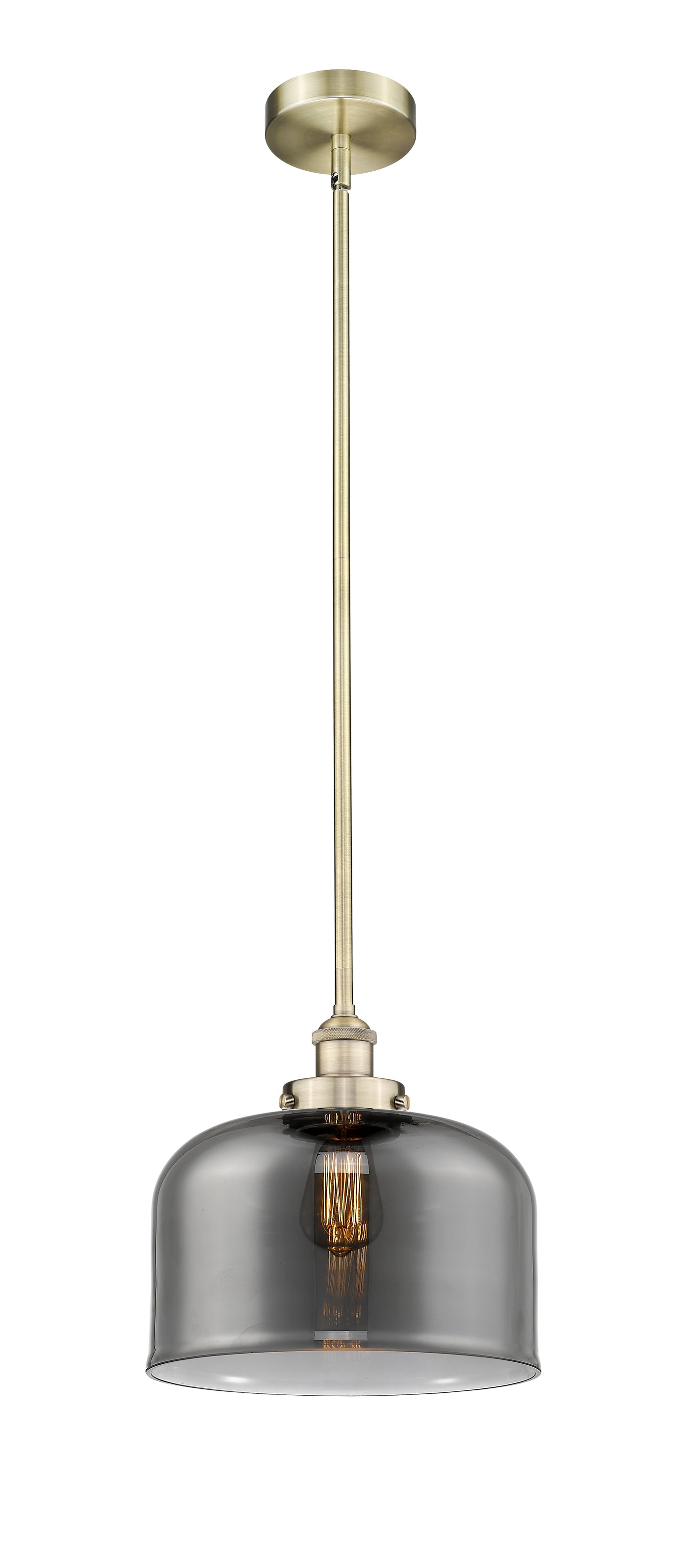 Edison Mini Pendant Antique Brass Finish