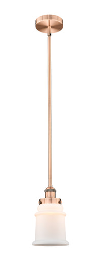 Edison Mini Pendant Antique Brass 6 Inch