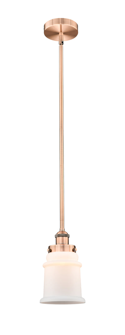 Edison Mini Pendant Antique Brass Finish