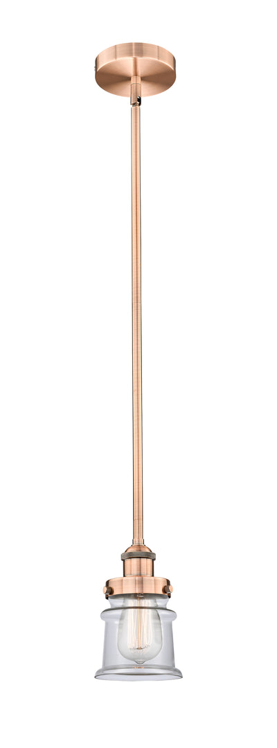 Edison Mini Pendant Antique Brass 6W