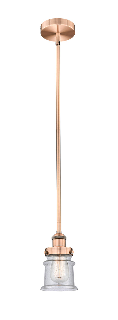 Edison Mini Pendant Antique Brass Finish