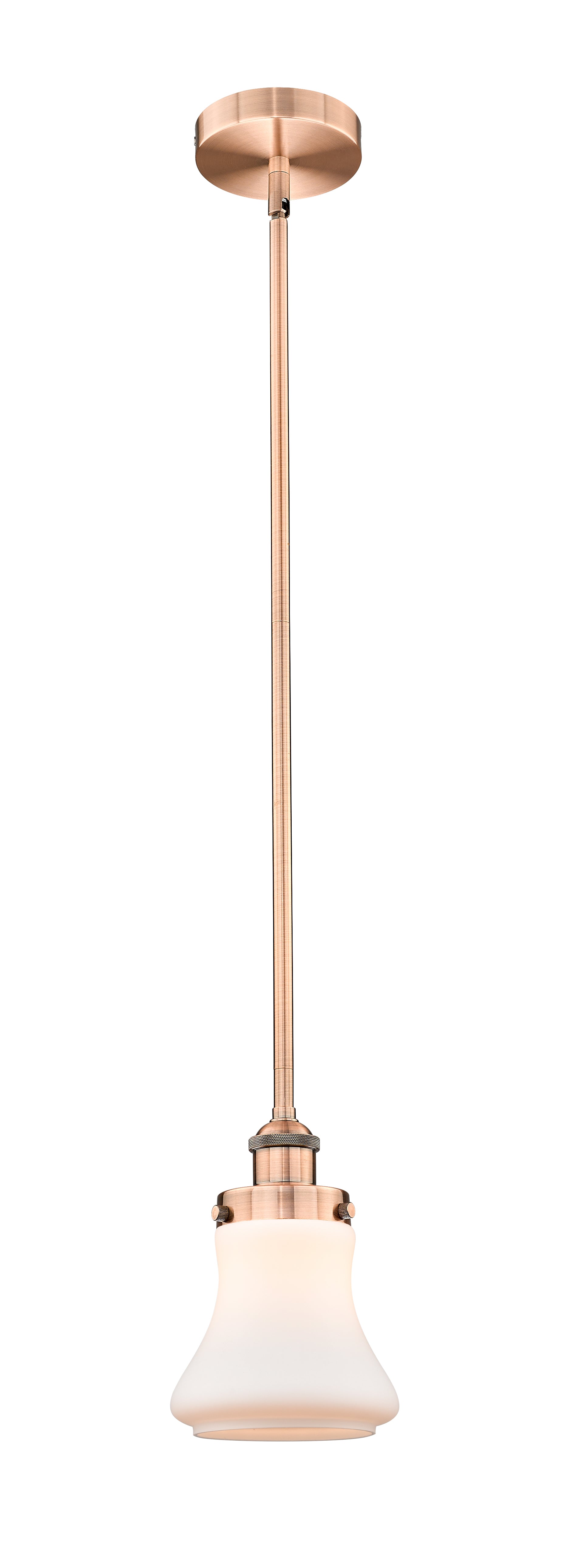 Edison Mini Pendant Cast Brass 6.125 Inch
