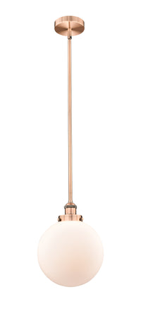 Edison Mini Pendant Antique Brass Cast
