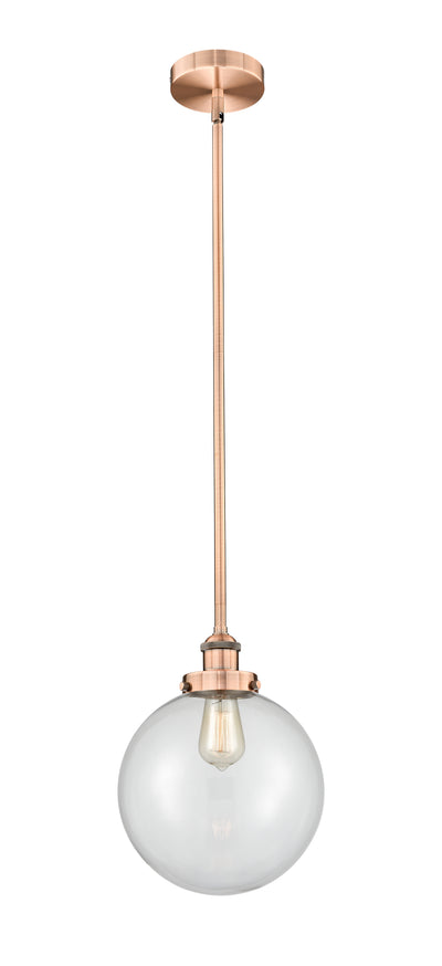 Edison Mini Pendant Antique Brass Cast