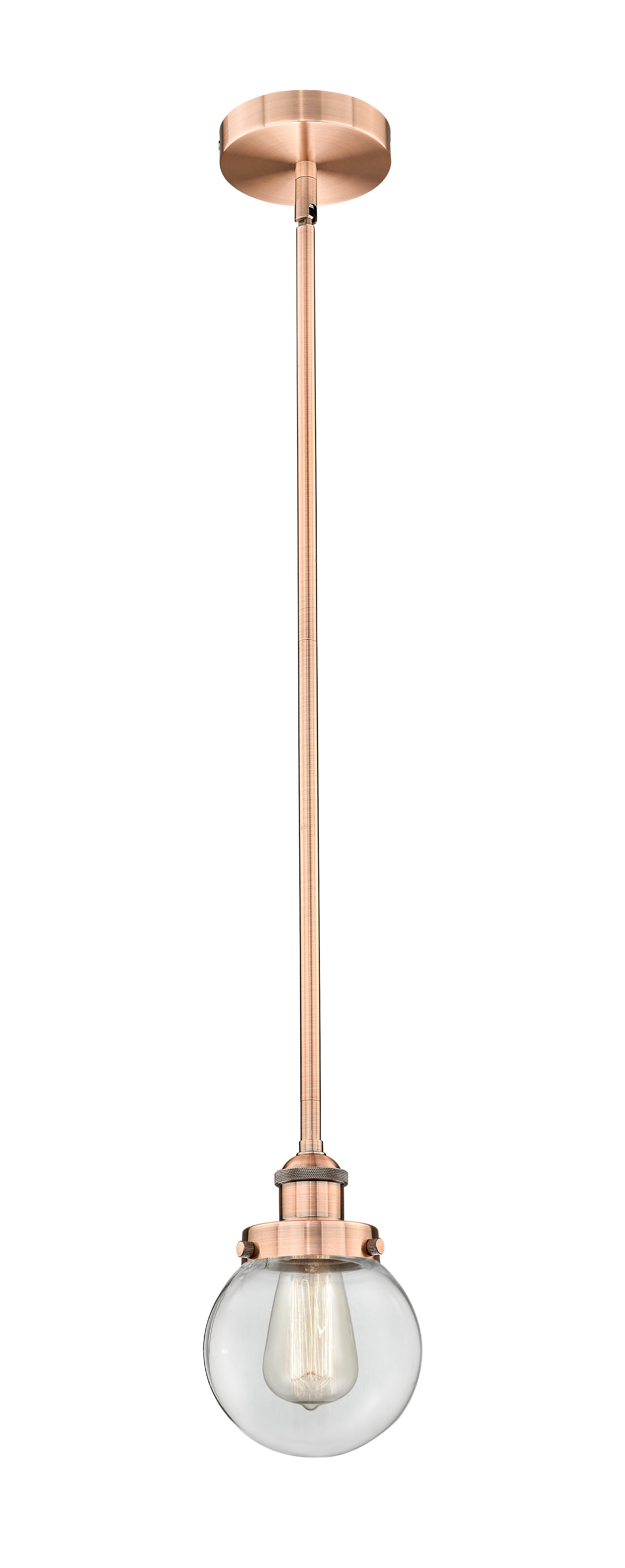 Edison Mini Pendant Antique Brass