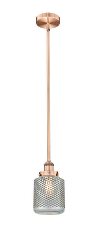 Edison Mini Pendant Antique Brass Finish