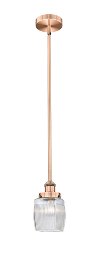Edison Mini Pendant Antique Brass Finish