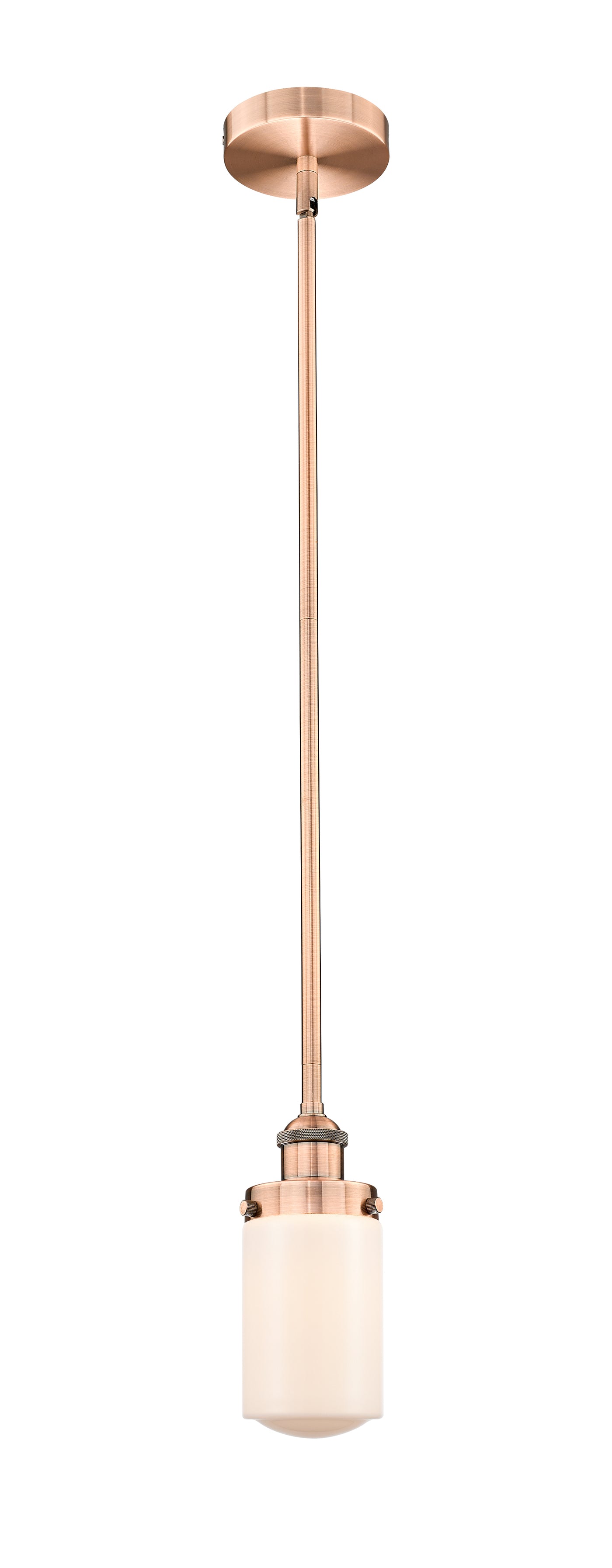 Edison Mini Pendant Antique Brass Finish