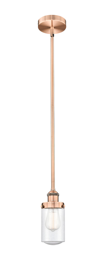 Edison Mini Pendant Antique Brass Finish
