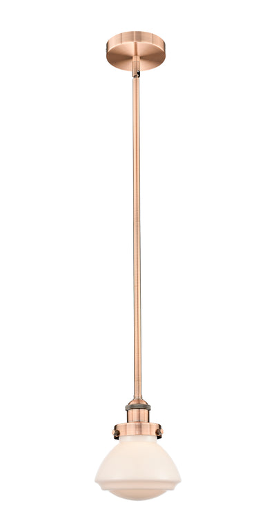 Edison Mini Pendant Cast Brass Antique