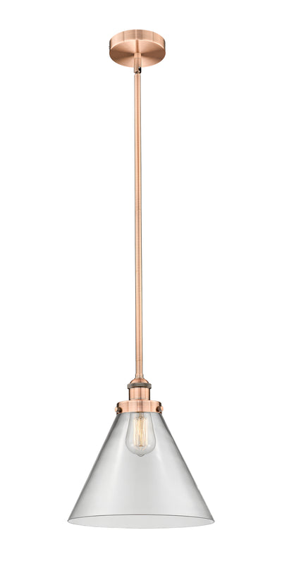 Edison Mini Pendant Cast Brass Finish